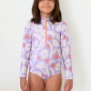 Maillot de bain une pièce anti-UV - Flores
