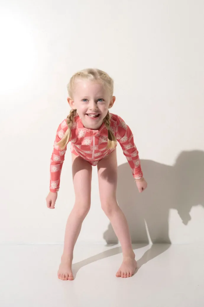 Maillot de bain une pièce anti-UV - Flores