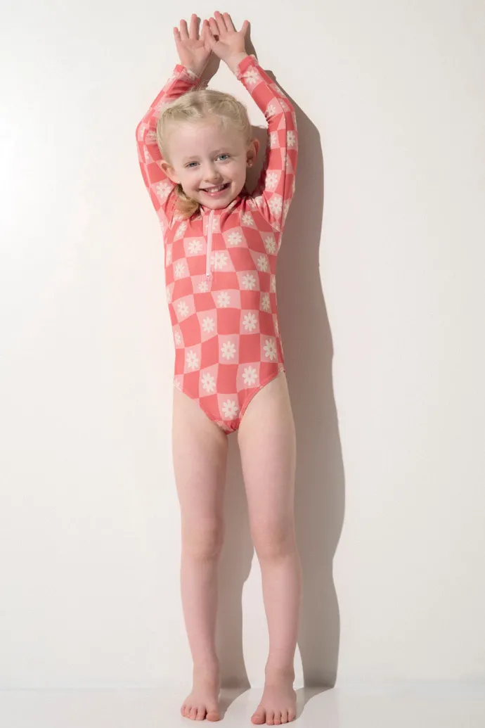 Maillot de bain une pièce anti-UV - Flores
