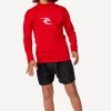 T-shirt de bain anti-UV - Brand Wave