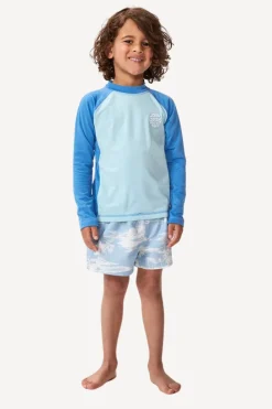 T-shirt de bain anti-UV - ICONS BRUSHED